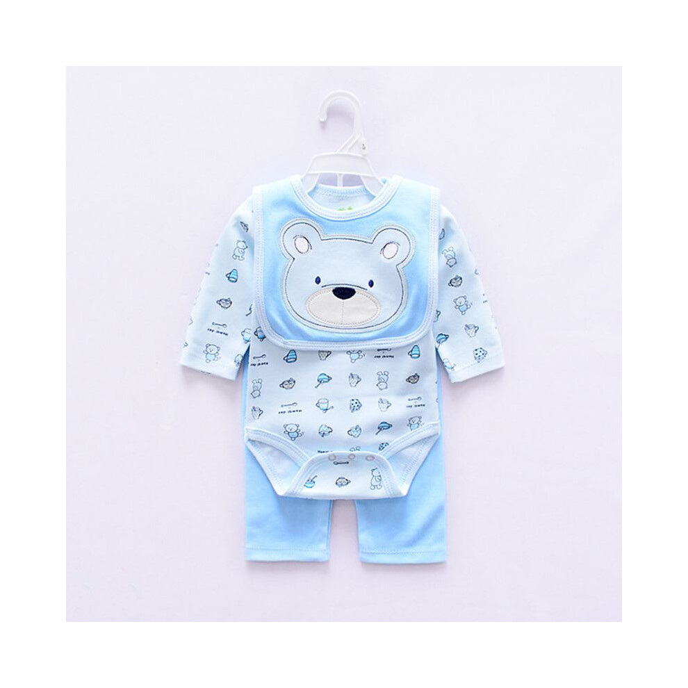 (#18 Blue Bear)Vêtements robe barboteuse réaliste bébé poupées pour 2223 reborn bébé fille poupée garçon