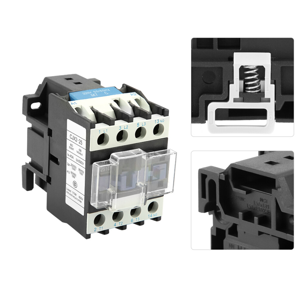 25A Cjx2-2510 Ac Contactor: Enhanced Sensitivity & Conductivity 4001334260135