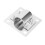 1 Set Edelstahl-Pole-Mount-Adapter V2, Silber 12