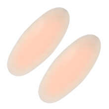 Silikon-Wadenpolster S weiß 0,5 cm selbstklebend