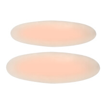 Selbstklebende Silikon-Wadenpolster L Weiß 0,5 cm