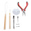Kit di strumenti Micro Link per estensioni di capelli - Pinze 7