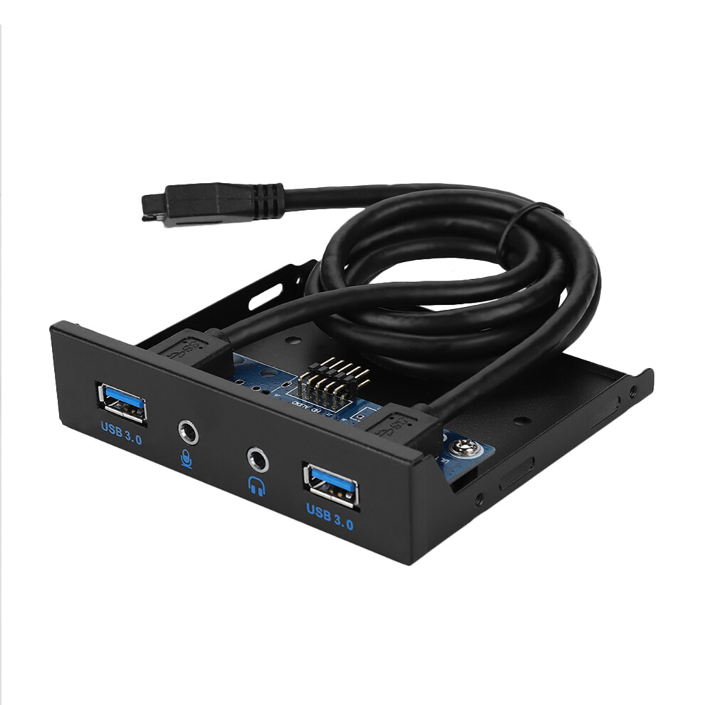 Usb3.0 Front Panel With 2 Usb, Microphone & Audio For Pc Chassis 3341334262564
