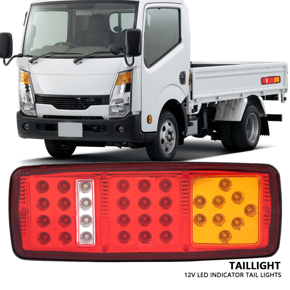 12V Trailer Truck Rv Led Indicator Tail Brake Reverse 33Pcs Light 9311334261564