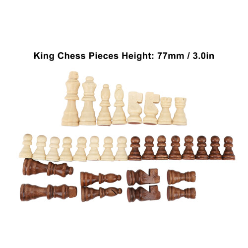 Planche d'échecs roulable en cuir PU, noir 77 mm 1