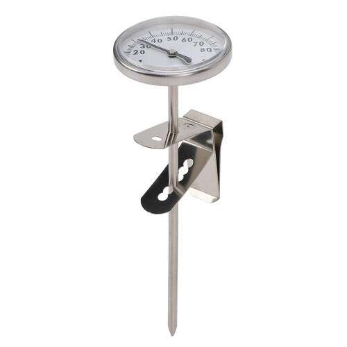 Termometro per latte quadrante da 4,6 cm sonda da 12,5 cm da -10 a 110C 2
