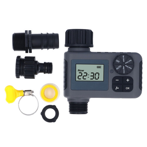 Timer per irrigatore NH3 da 4 pollici, ABS, IP55, 2x batterie AA 2