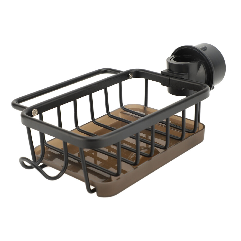 Multifunctional Kitchen Faucet Sink Caddy Organizer Black 6921334266730