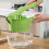 Large Capacity 1.5L Vegetable Squeezer Press Hand Crusher, Plastic Kitchen Tool 12
