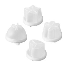 Nonstick Gray Multifunctional Egg Mould with Oil Brush for Quick Meals