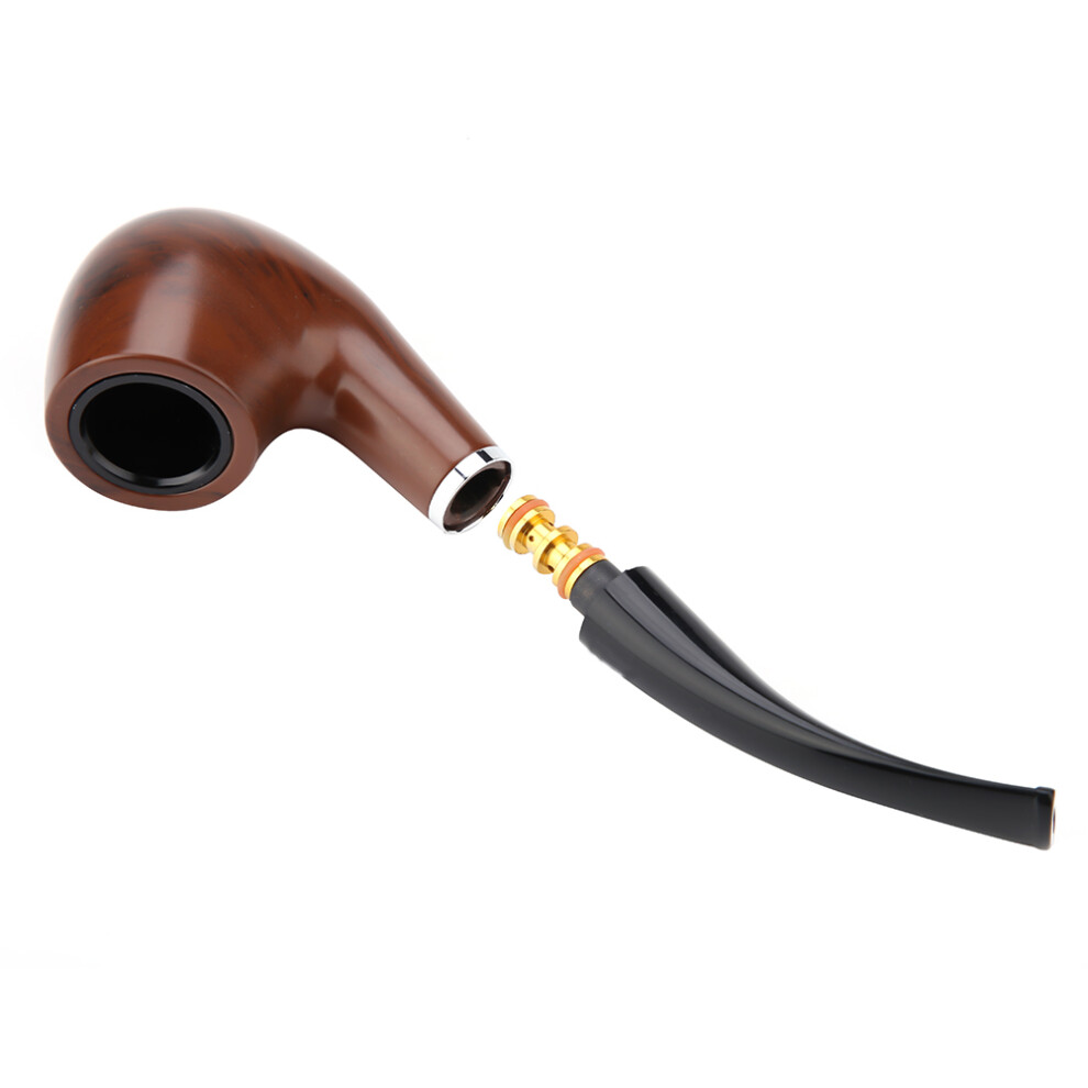 Premium Quality Wooden Cigarette Pipe - Unique Taste Showpiece