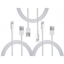 3-Pack 1 Meter - Lightning Charger compatible with iPhone X/8/7/6S/6/5S/SE iOS13