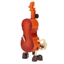Adorno de caja musical Violonchelo Mecanismo Vintage ABS