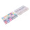 48 Raster 6 mm Buchstabenperlen-Set – 24 Farben DIY-Kit 13