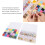 48 Raster 6 mm Buchstabenperlen-Set – 24 Farben DIY-Kit 8