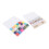 48 Raster 6 mm Buchstabenperlen-Set – 24 Farben DIY-Kit 14
