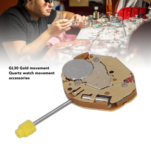 GL30 Mouvement quartz doré 23 mAh SR62SW 1,55 V 2