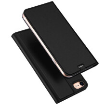 DUX DUCIS Skin Pro Series for iPhone 7 8 SE (2020) SE (2022) Business Leather Stand Mobile Case with
