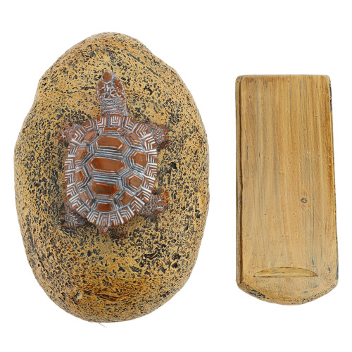 Rock Versteckte Schlüsselbox Stein, Schildpatt 10.16oz 1