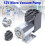 Pompa a vuoto da 12V con supporto, 5L/min, 65kPa 5