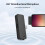 Microphone USB-C à 3 éléments, omnidirectionnel, 5,5 x 2,7 x 1 cm, noir 6