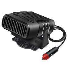 Ventilador de calefacción y refrigeración para coche, antivaho, 200 W, rotación de 360 grados, 24 V