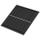 Carregador de célula solar 1W 4V com base para carregamento de 2 pilhas AA 1