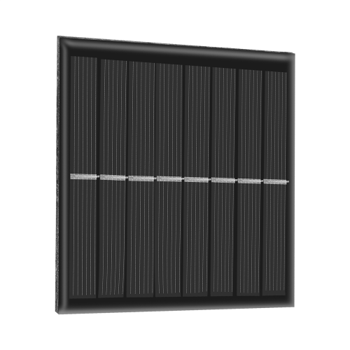 Chargeur solaire 1 W 4 V avec base pour 2 piles AA 2