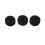 Set di ricambio per cimbali da 23 pezzi, 2,5/4/5 cm, Nero 11