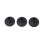 Set di ricambio per cimbali da 23 pezzi, 2,5/4/5 cm, Nero 9