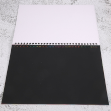 19x26 cm stor anteckningsbok med magiska färger, regnbåge
