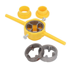 Ensemble de 6 outils de filetage PVC, filières NPT 1/2 po, 3/4 po, 1 po
