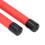2PCS Retractable Drum Brushes Rubber Handle Plastic Bristles Red 9