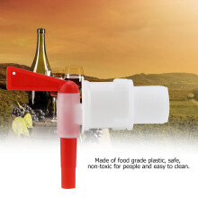 Beer & Wine Home Brewing Bucket Tap Faucet 5.5 Quart Clear Plastic