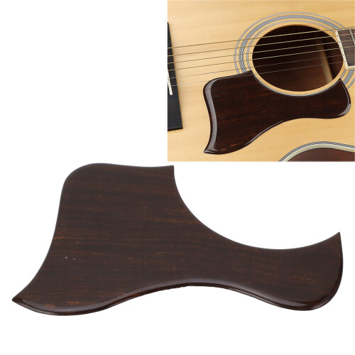 Linkshändiges Gitarren-Pickguard: PVC, selbstklebend