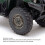 4 pièces cache-poussières de roue ATV 110cc/125cc/250cc 3