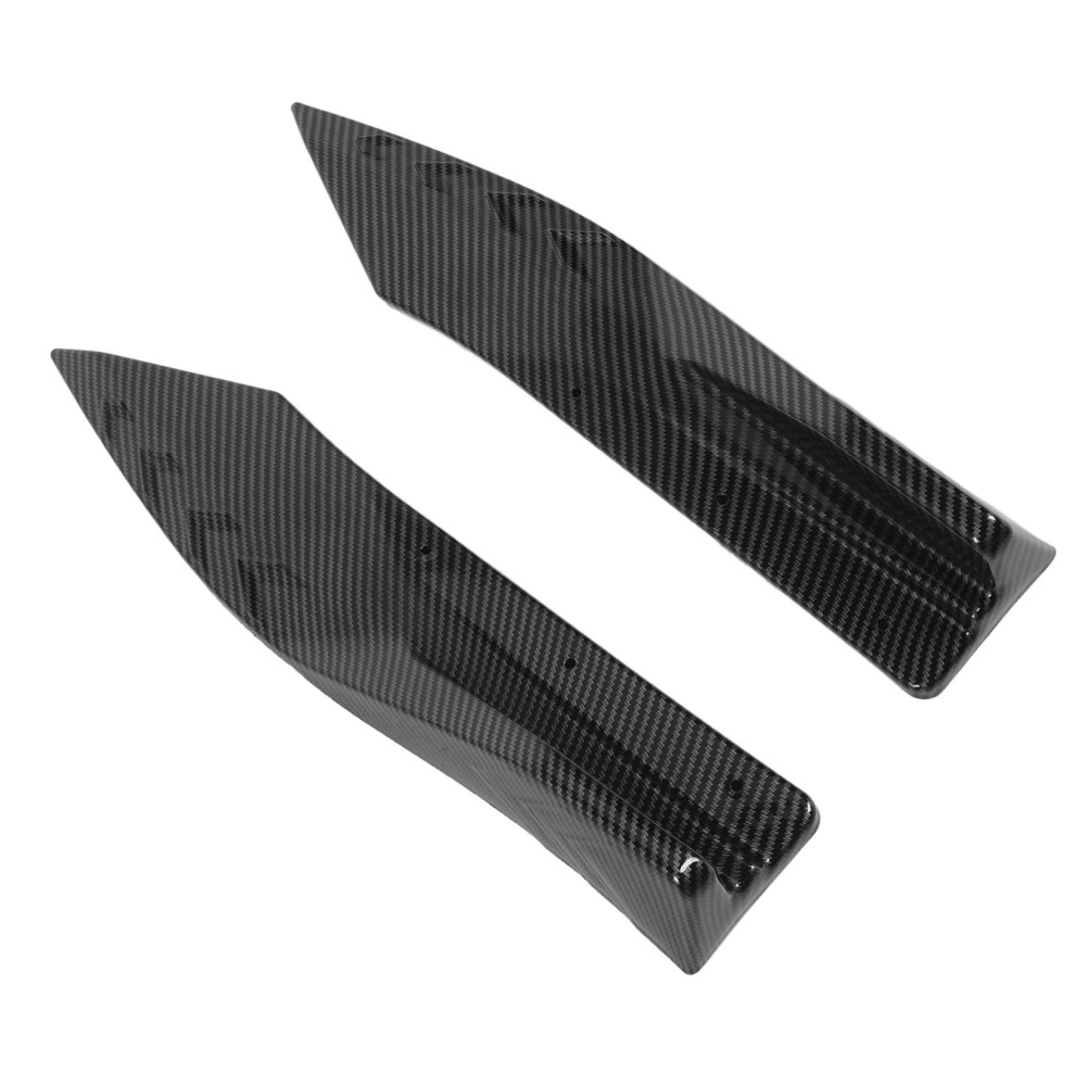 Rear Bumper Lip Splitter Diffuser Side Skirt Protector For Benz W117 Abs 7661334282468