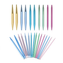 High-Quality Aluminum Circular Knitting Needles Set with Carry Bag