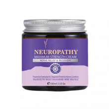 Neuropathy Maximum Strength Cream, Pain Relief, Natural Ingredients for Neck Foot