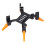 AVATA2 train d'atterrissage - Noir/Orange, ABS pliable 13