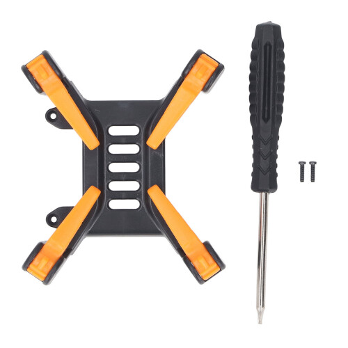 AVATA2 train d'atterrissage - Noir/Orange, ABS pliable 1