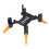 AVATA2 train d'atterrissage - Noir/Orange, ABS pliable 1