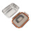 Lunchbox aus Edelstahl 304 2700ML Silber 16
