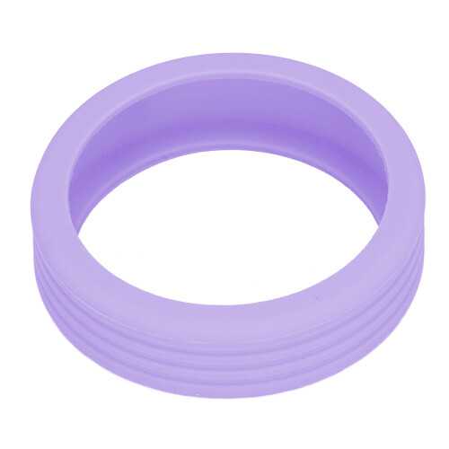 8 pièces de couvercles de roue pour bagages en silicone violet 2