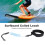 Blue Coiled Spring Leash for Paddle Boards Surfboard Leg Foot Rope 7