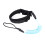 Blue Coiled Spring Leash for Paddle Boards Surfboard Leg Foot Rope 4