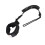 Durable 5ft Coiled Paddleboard Leg Leash Black 5mm Cord 10