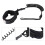 Durable 5ft Coiled Paddleboard Leg Leash Black 5mm Cord 16