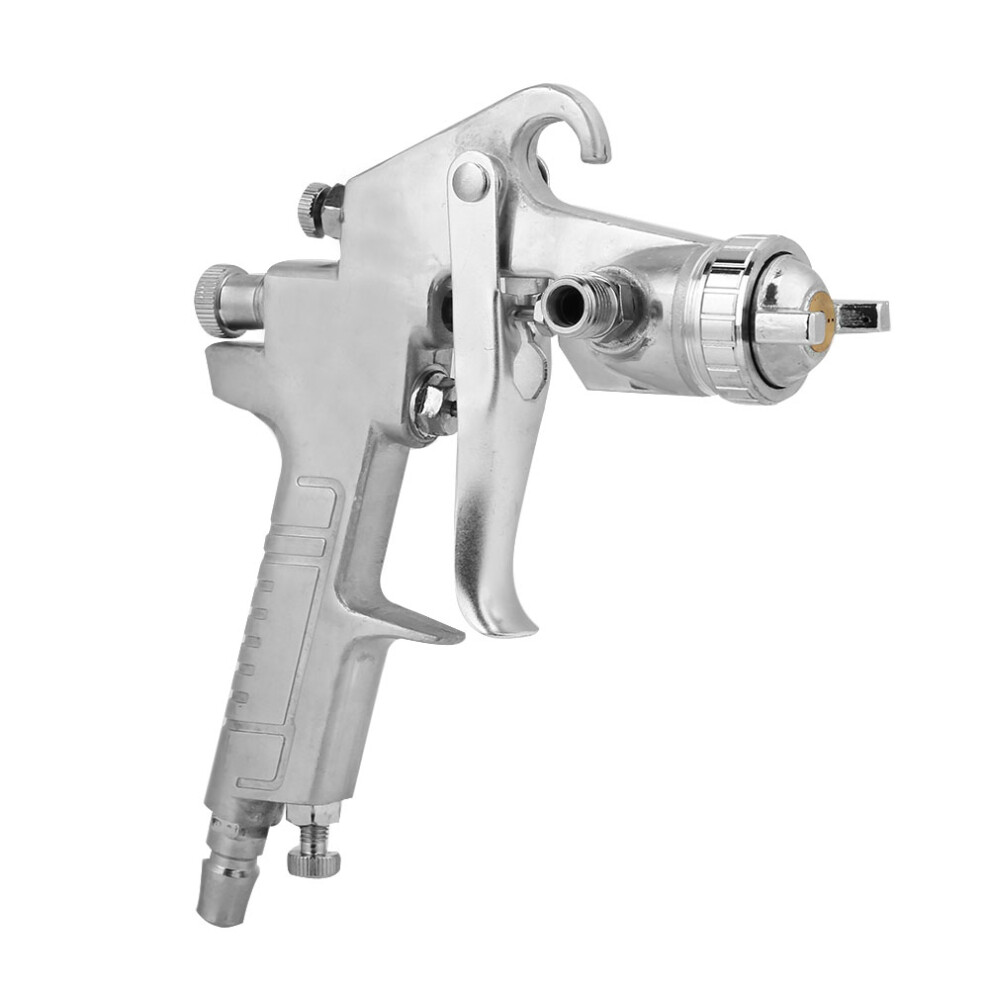 3.0Mm Gravity Feed Pneumatic Spray Gun, Lightweight Aluminum Alloy, Silver 9351334291390