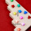100 pezzi di mini pinze a forma di cuore per capelli per bambini, colorate 2